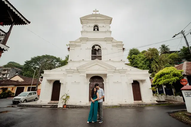 A white chapel, Goa